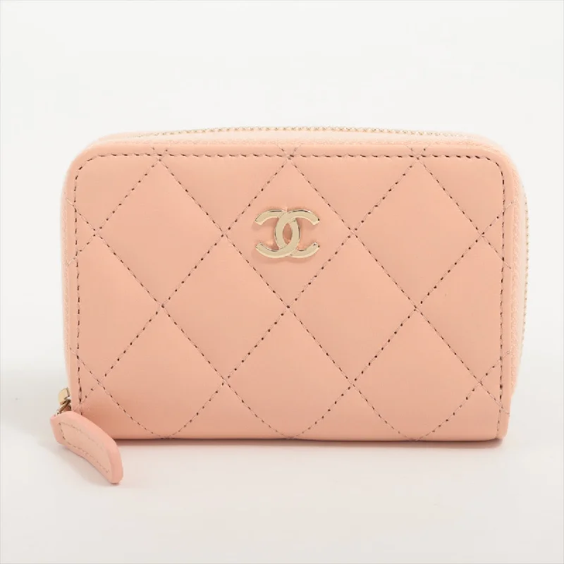 Chanel Holiday Edition Bag -Chanel Matrasse  Coin Case Pink Gold  31st