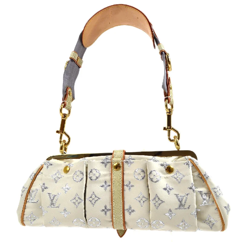 LV Buckle Bag -LOUIS VUITTON * 2005 SAC FERMOIR MONOGRAM PASTEL GLITTER M95033