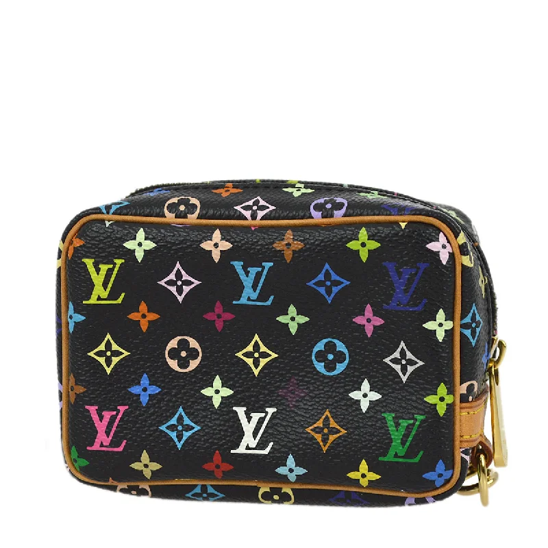 LV High Society Bag -Louis Vuitton 2007 Monogram Multicolor Trousse Wapity M58034