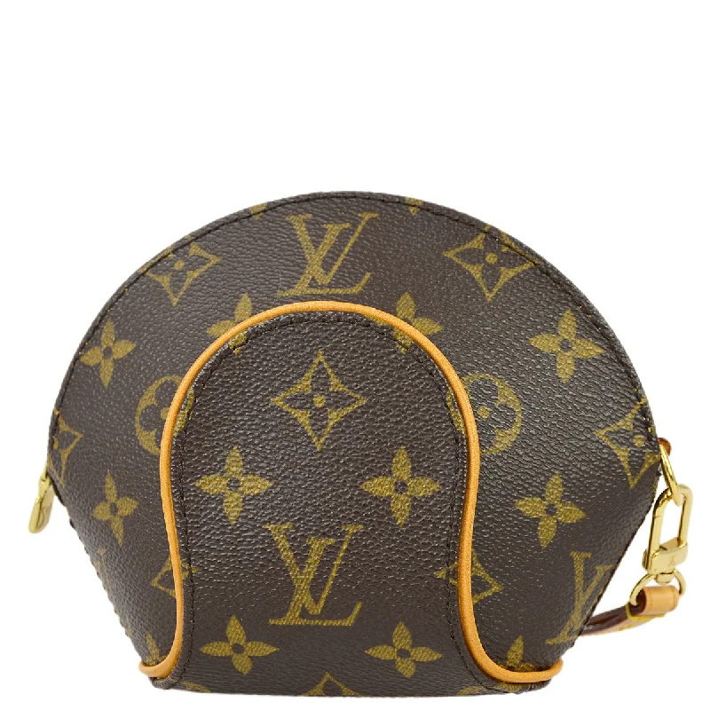 LV Iridescent Bag -Louis Vuitton 2005 Monogram Mini Ellipse Pouch Bag M51129