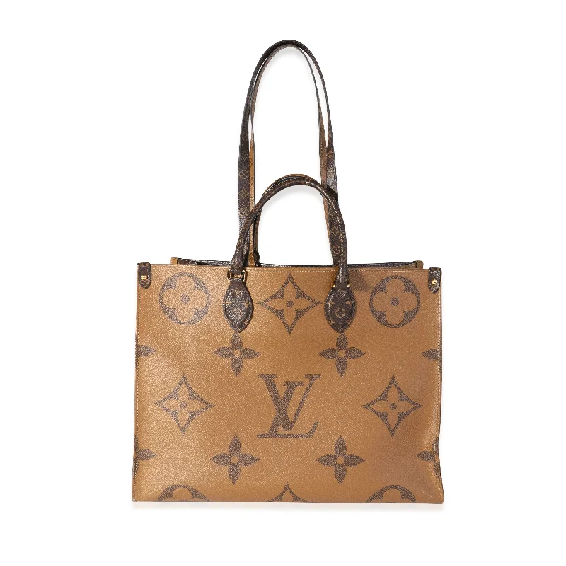 LV Cruise Collection Bag -Louis Vuitton Monogram Reverse Giant Onthego GM