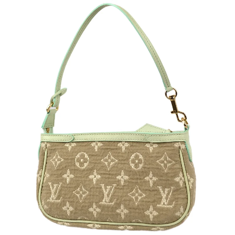 LV Yellow Bag -Louis Vuitton 2010 Monogram Sabia Pochette Accessoires M93068