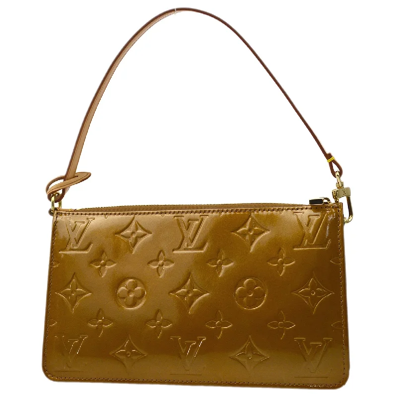 LV Must-Have Designer Bag -Louis Vuitton 2001 Bronze Monogram Vernis Lexington M91133