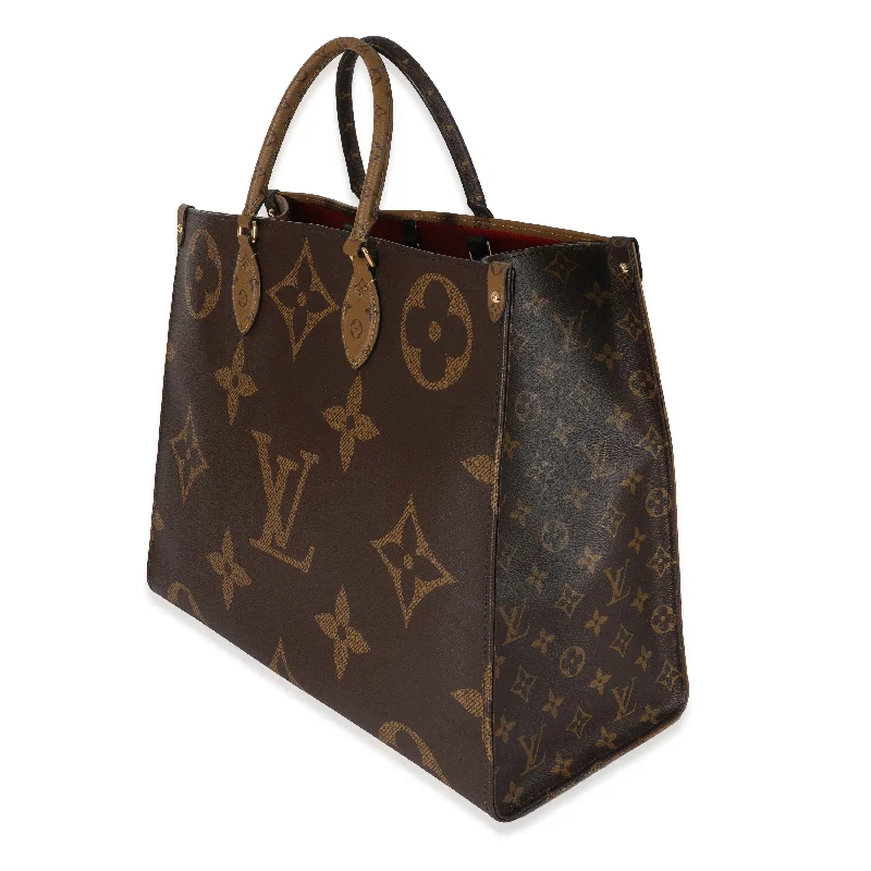 LV Spring Collection Bag -Louis Vuitton Giant Monogram Reverse Onthego GM