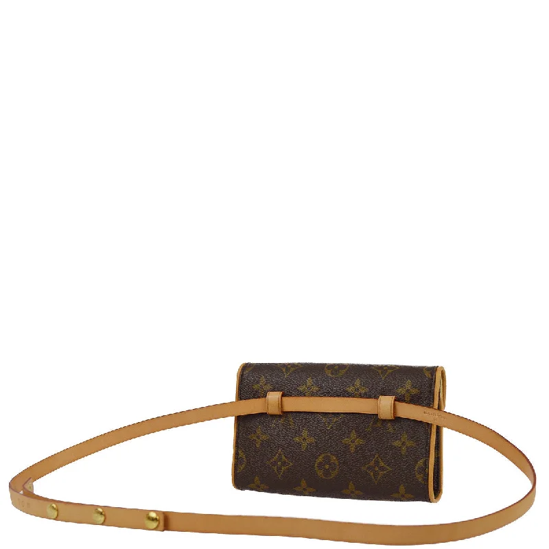 LV Retro-Inspired Bag -Louis Vuitton 2001 Monogram Pochette Florentine Belt Bum Bag #M M51855