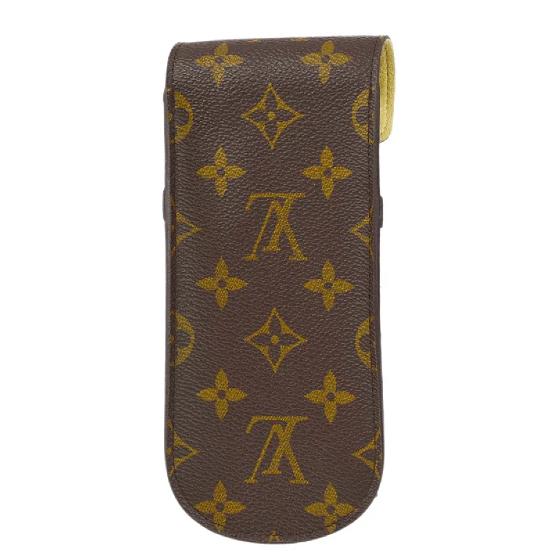 LV Best-Selling Bag -Louis Vuitton 2001 Monogram Etui lunette Glasses Case M62970 Small Good