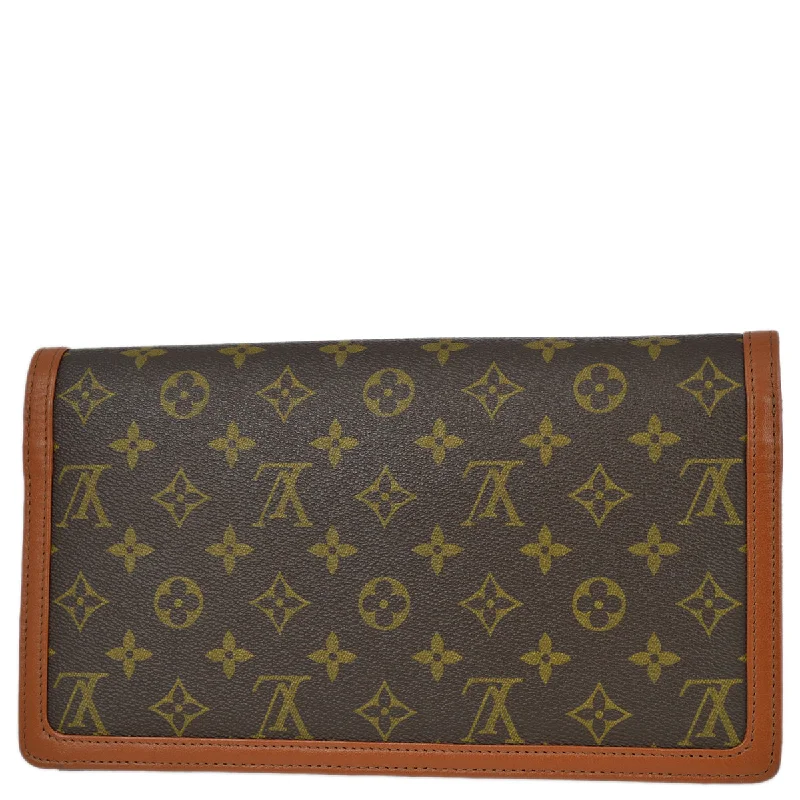 LV Vernis Leather Bag -Louis Vuitton 1988 Monogram Pochette Dame GM M51810