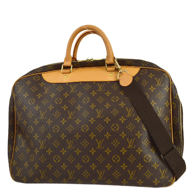 LV Adjustable Strap Bag -Louis Vuitton 2002 Monogram Alize 24 Heures M41399