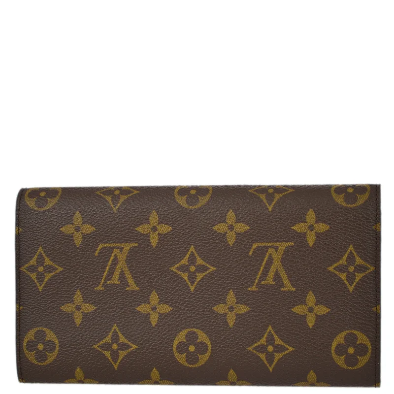 LV Chevron Quilted Bag -Louis Vuitton 2002 Monogram Porte Monnaie Credit M61726