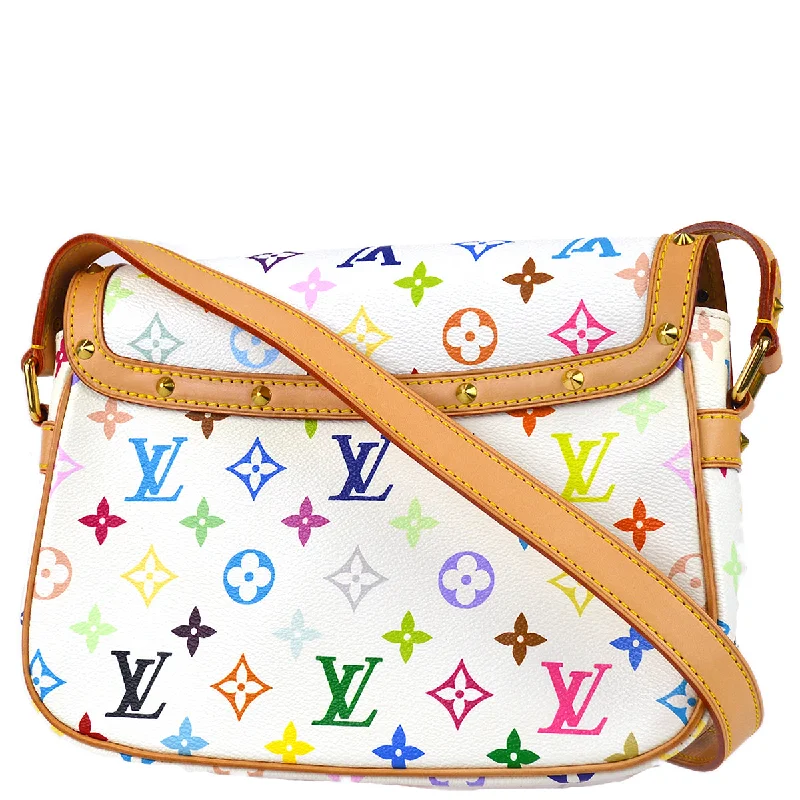 LV Coral Bag -Louis Vuitton 2005 Sologne Monogram Multicolor White M92661