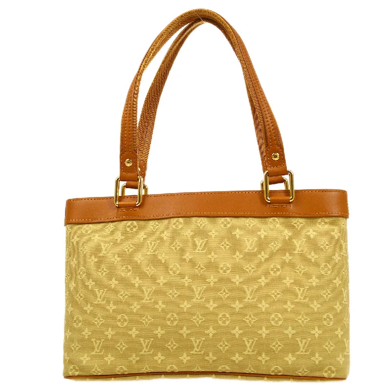 LV Woven Leather Bag -LOUIS VUITTON 2003 LUCILLE PM MONOGRAM MINI M92684