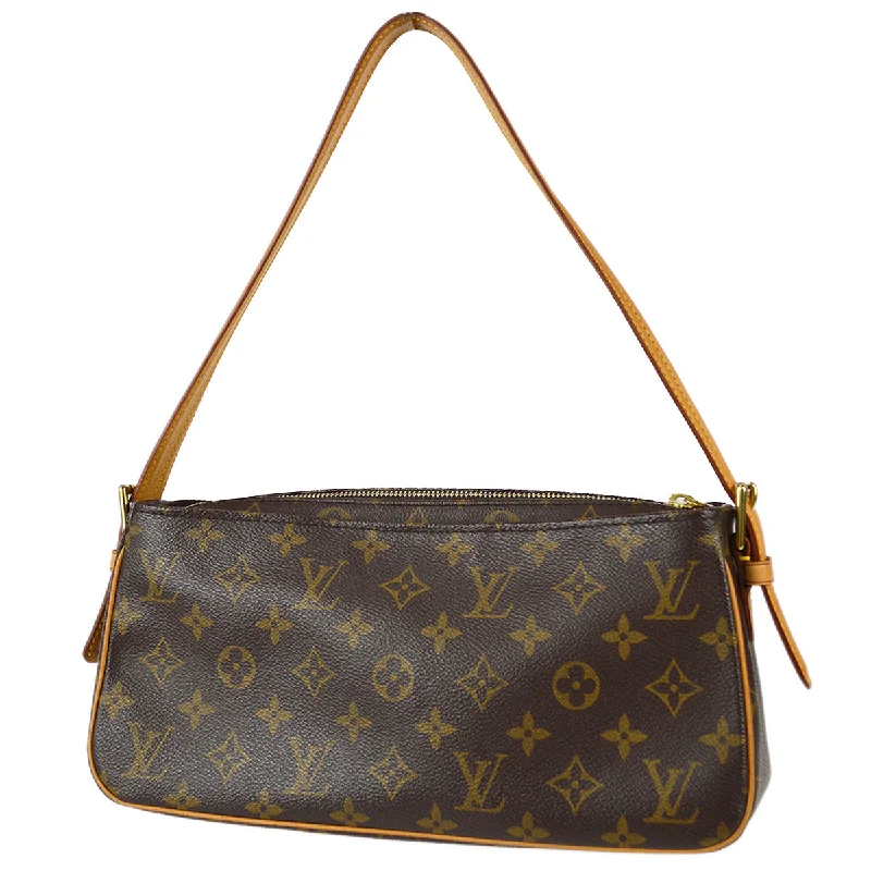 LV Beige Bag -Louis Vuitton 2004 Monogram Viva Cite MM M51164