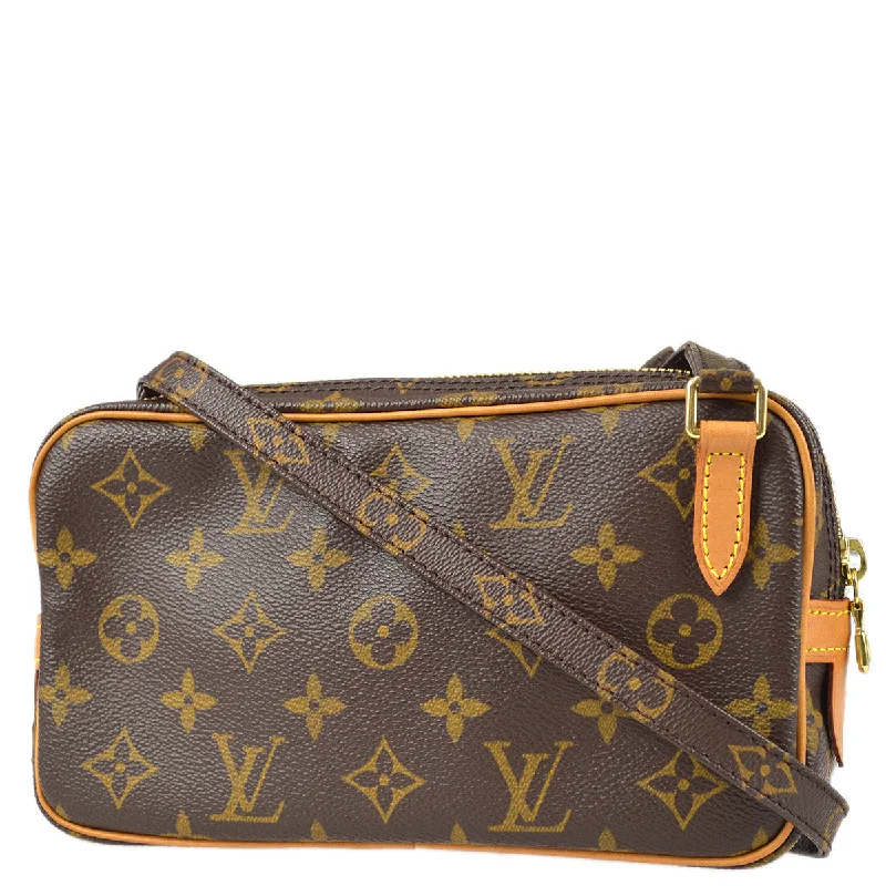 LV Compact Bag -Louis Vuitton 2003 Monogram Marly Bandouliere M51828