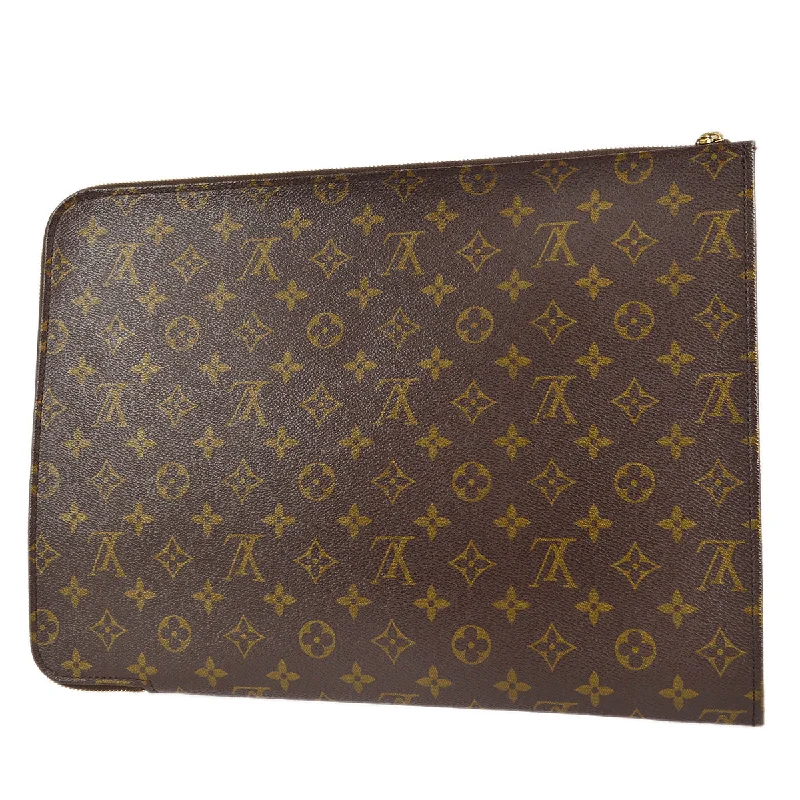 LV Travel Bag -Louis Vuitton 1997 Poche Documents 38 Monogram M53456