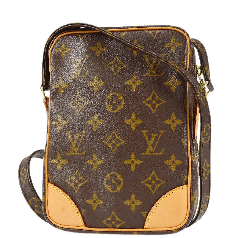 LV Leather Strap Bag -Louis Vuitton 2002 Monogram Amazon M45236