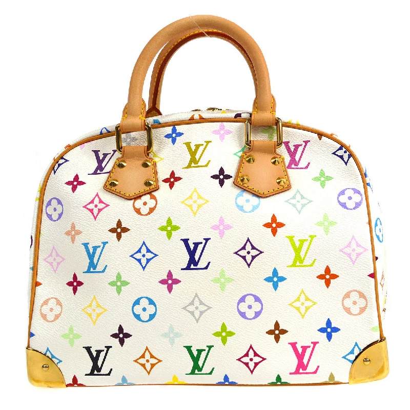 LV Damier Azur Bag -Louis Vuitton 2004 Monogram Multicolor Trouville M92663