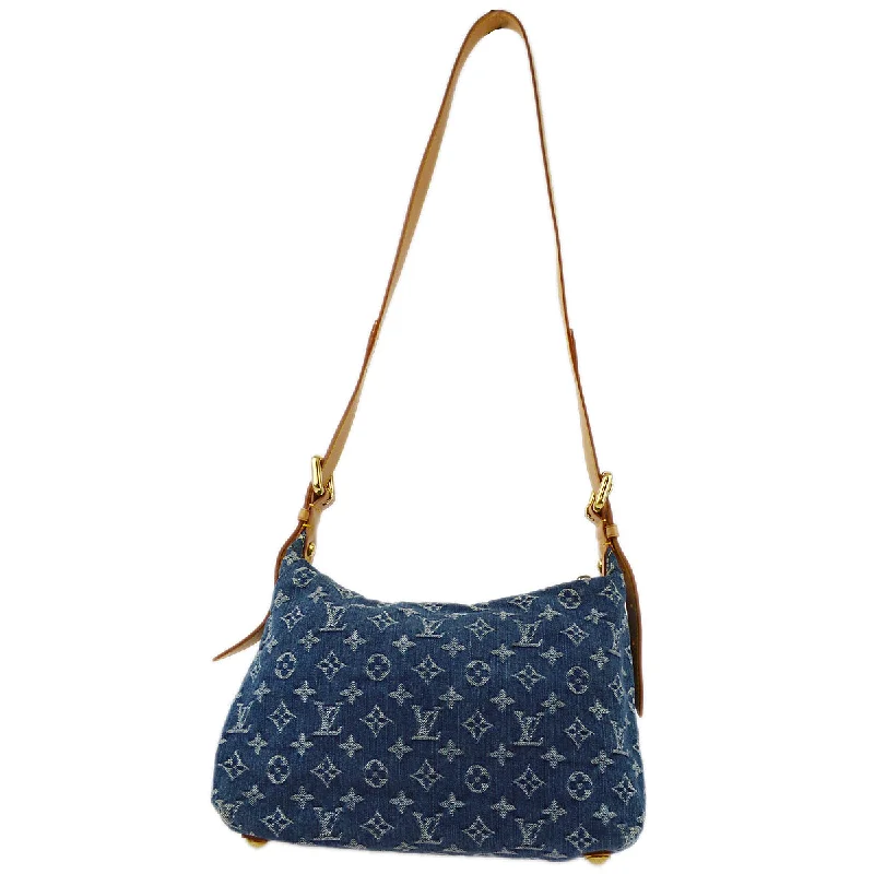 LV Metallic Bag -Louis Vuitton 2005 Monogram Denim Baggy PM M95049