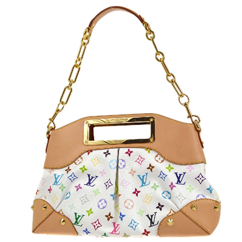 LV Navy Blue Bag -Louis Vuitton 2010 Monogram Multicolor Judy MM M40255