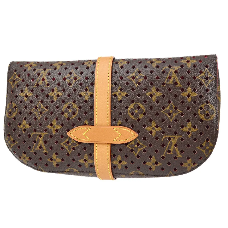 LV Orange Bag -Louis Vuitton 2011 CLUTCH SAUMUR MONOGRAM PERFO M94088