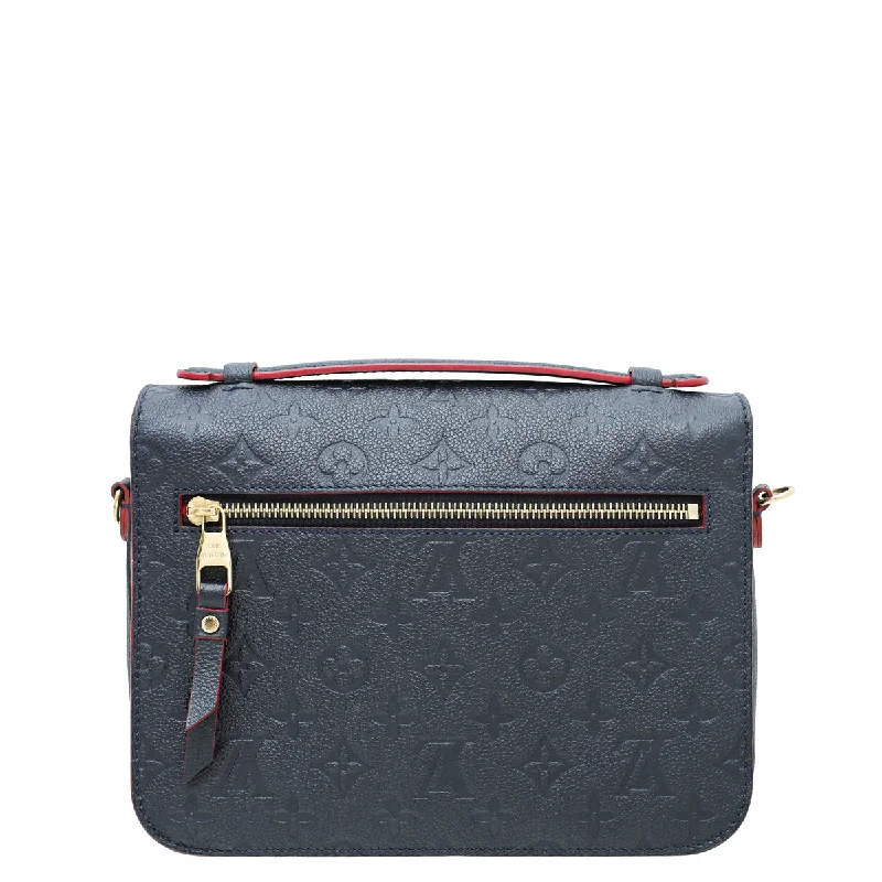 LV Iconic Couture Bag -Louis Vuitton Bicolor Monogram Empreinte Pochette Metis Bag