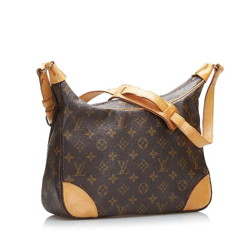 LV Structured Bag -Louis Vuitton Boulogne 30 Monogram Canvas