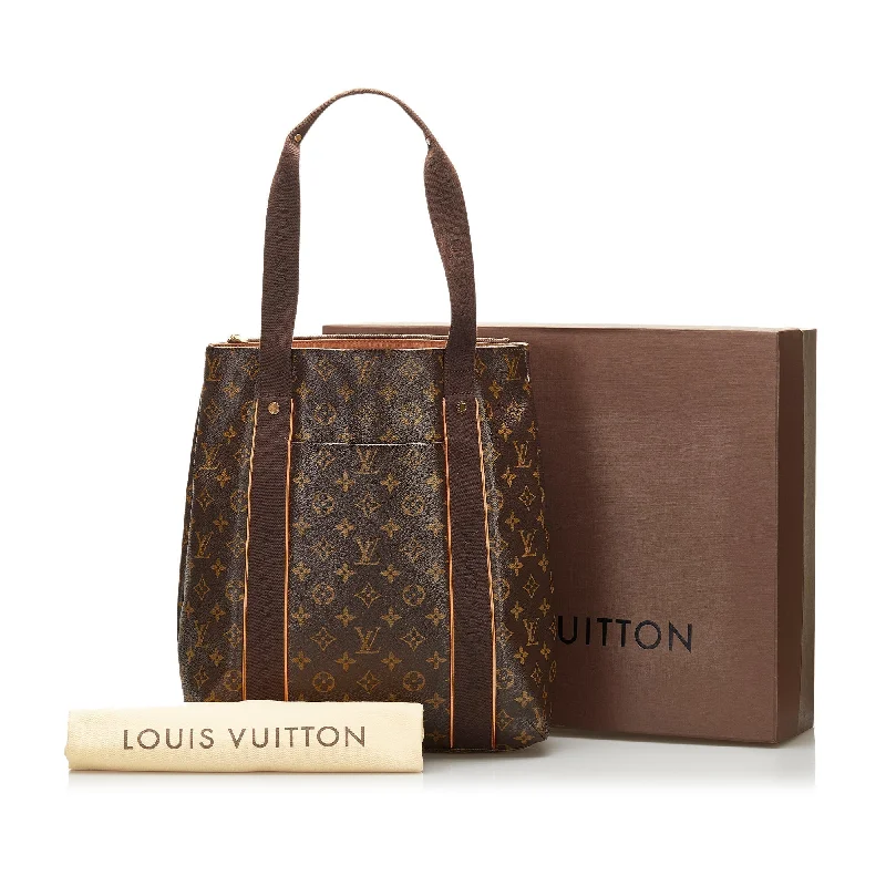 LV Two-Tone Bag -Louis Vuitton Cabas Beaubourg Monogram Canvas