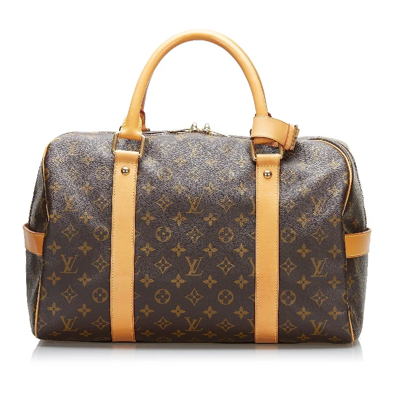 LV Damier Ebene Bag -Louis Vuitton Carryall Monogram Canvas