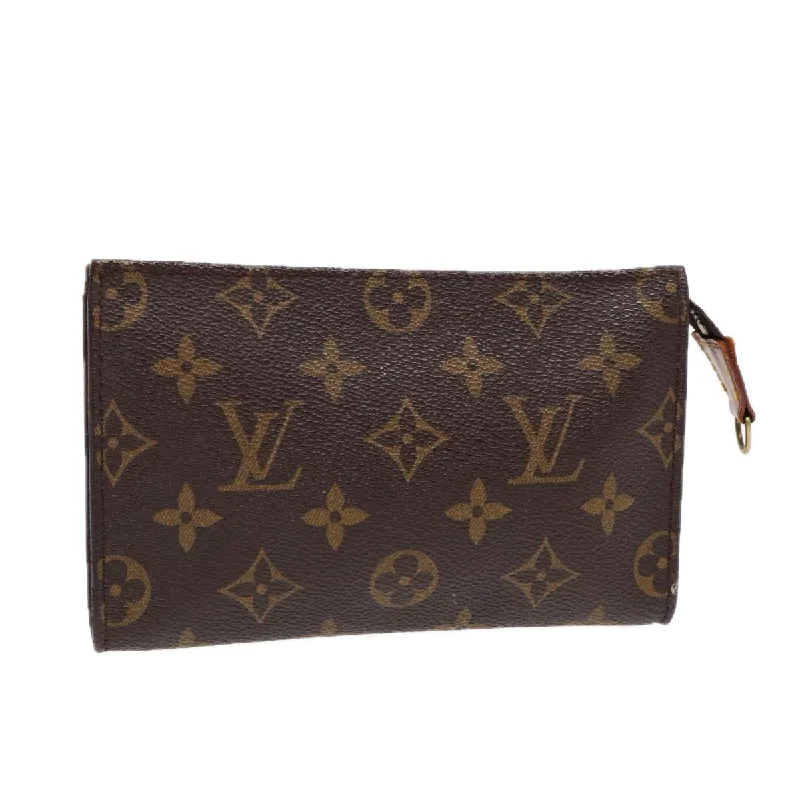 LV Luxury Leather Bag -LOUIS VUITTON Monogram Bucket PM Accessory Pouch LV Auth 85077