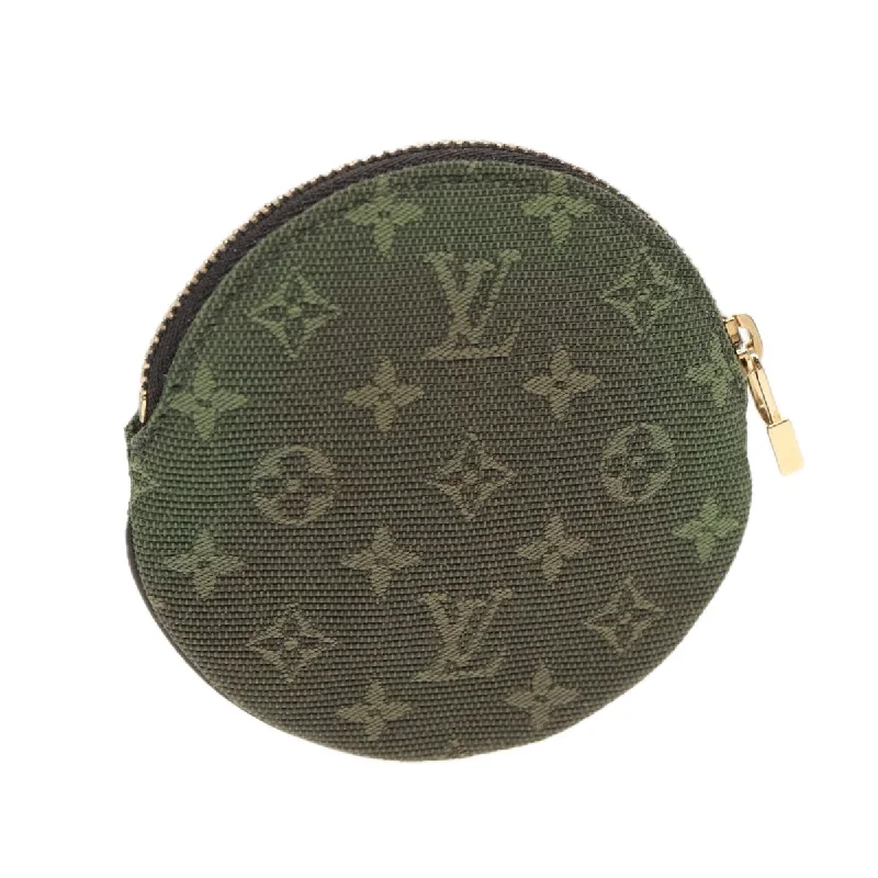 LV Parisian Style Bag -LOUIS VUITTON Monogram Mini Porte Monnaie Ron Purse TST Khaki M92451 Auth 87853