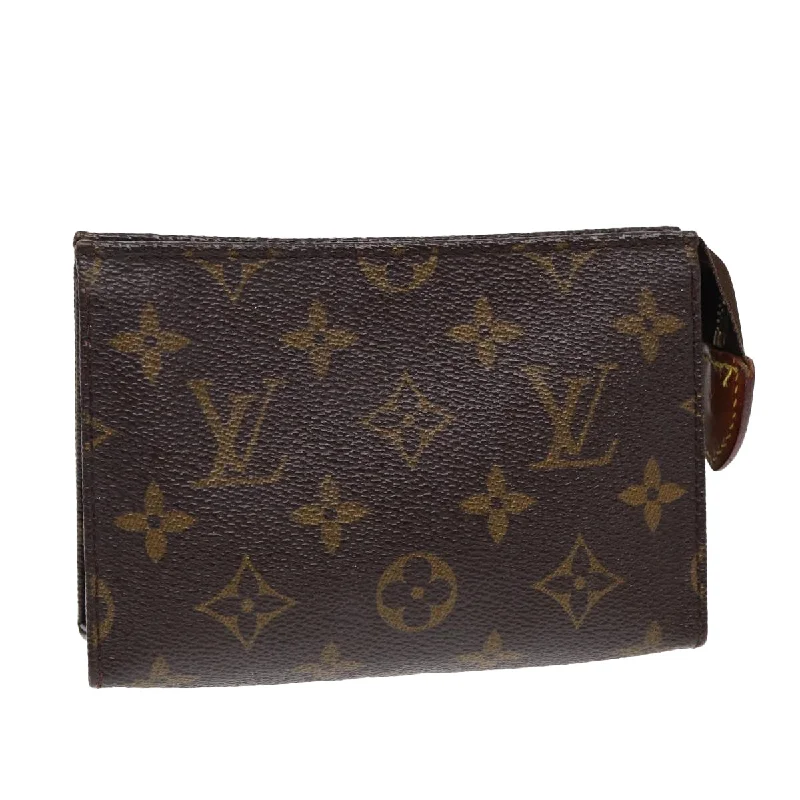 LV Metallic Bag -LOUIS VUITTON Monogram Poche Toilette 15 Pouch M47546 LV Auth 87459