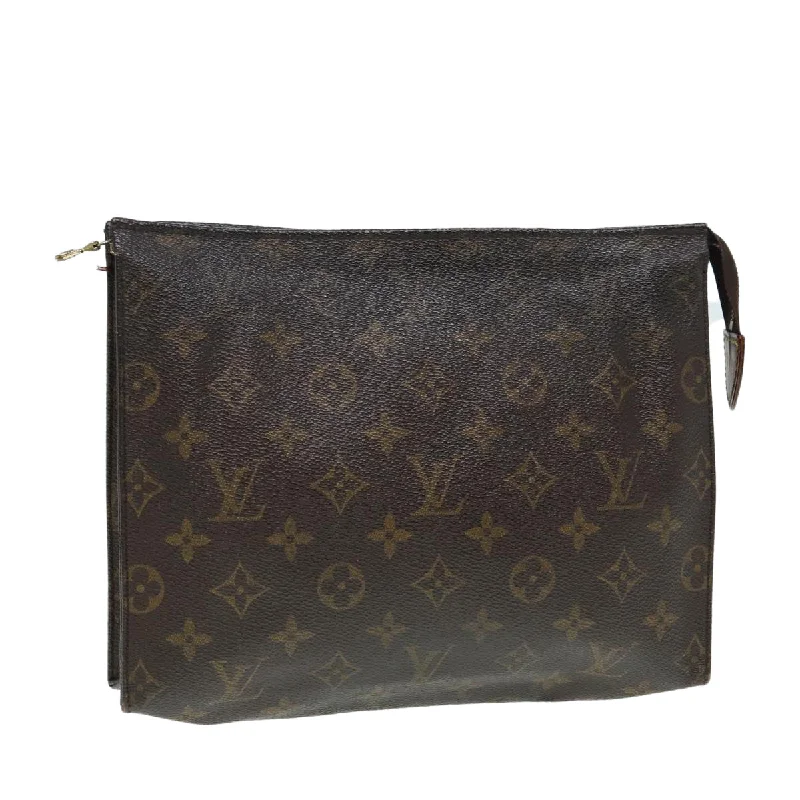 LV Iridescent Bag -LOUIS VUITTON Monogram Poche Toilette 26 Pouch M47542 LV Auth bs16866