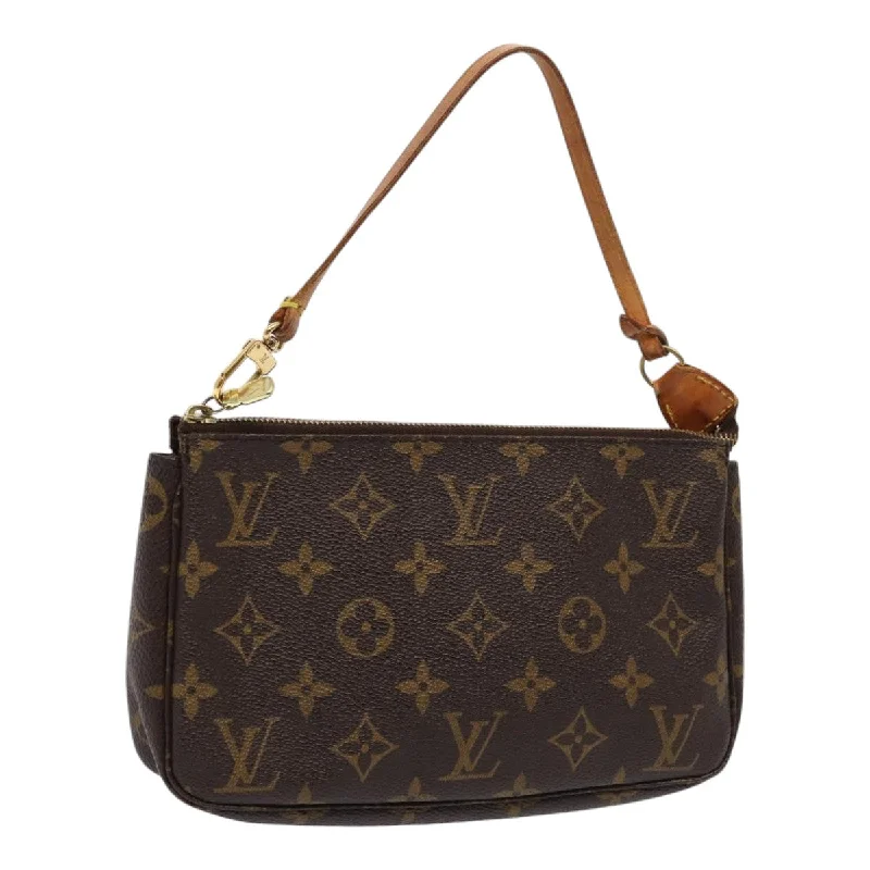 LV Magnetic Closure Bag -LOUIS VUITTON Monogram Pochette Accessoires Pouch M51980 LV Auth 87053