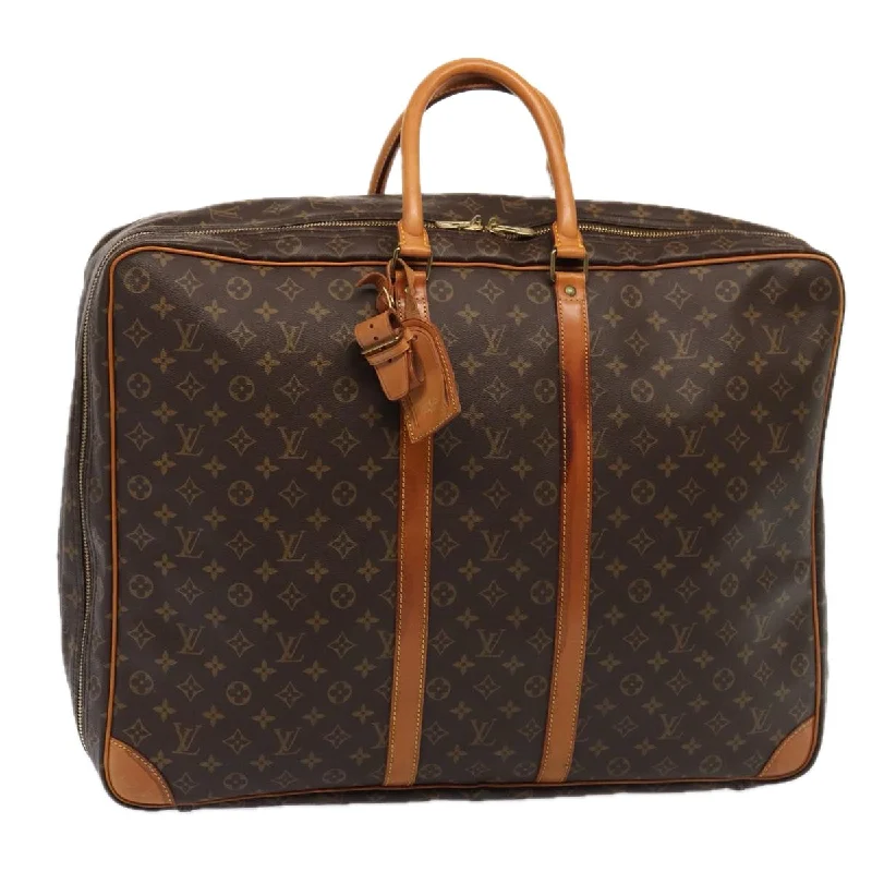 LV Yellow Bag -LOUIS VUITTON Monogram Sirius 55 Boston Bag M41404 LV Auth 87447