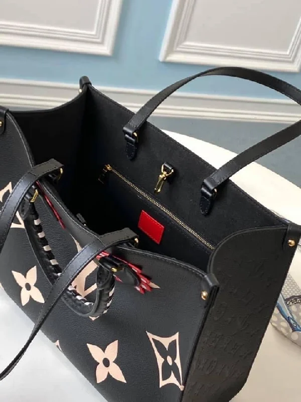 LV Embroidered Bag -Louis Vuitton Crafty OnTheGo GM Bag