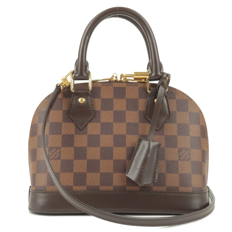 LV Grey Bag -Louis Vuitton Damier Alma BB 2Way Shoulder Bag Hand Bag N41221