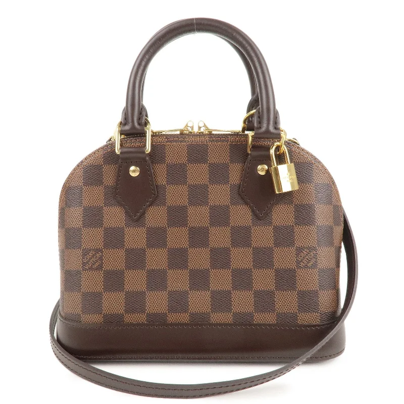 LV Pastel Bag -Louis Vuitton Damier Alma BB 2Way Shoulder Bag Hand Bag N41221