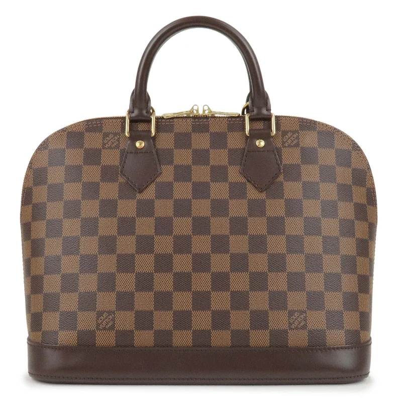 LV Two-Tone Bag -Louis Vuitton Damier Alma PM Hand Bag Brown N51131