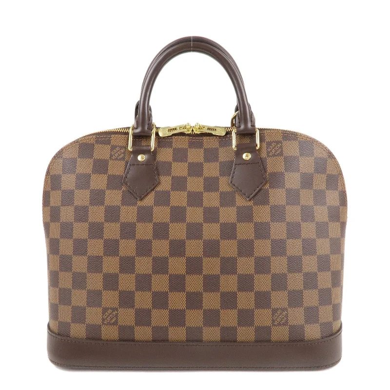 LV Iridescent Bag -Louis Vuitton Damier Alma PM Hand Bag Brown N51131