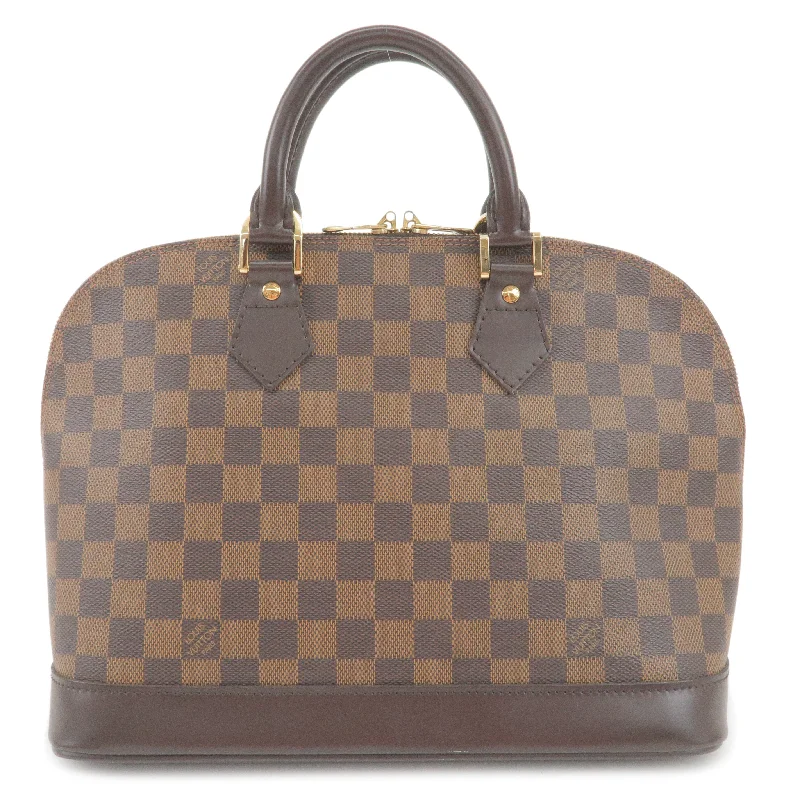 LV White and Gold Bag -Louis Vuitton Damier Alma PM Hand Bag N51131