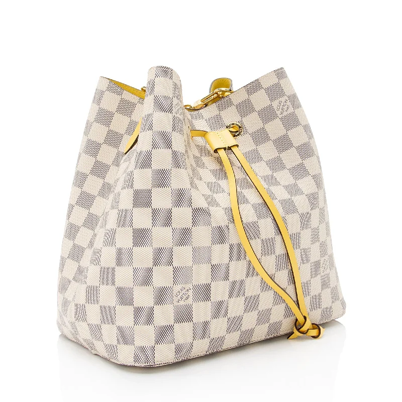 LV Summer Bag -Louis Vuitton Damier Azur Neonoe Shoulder Bag (SHF-pp8w8h)