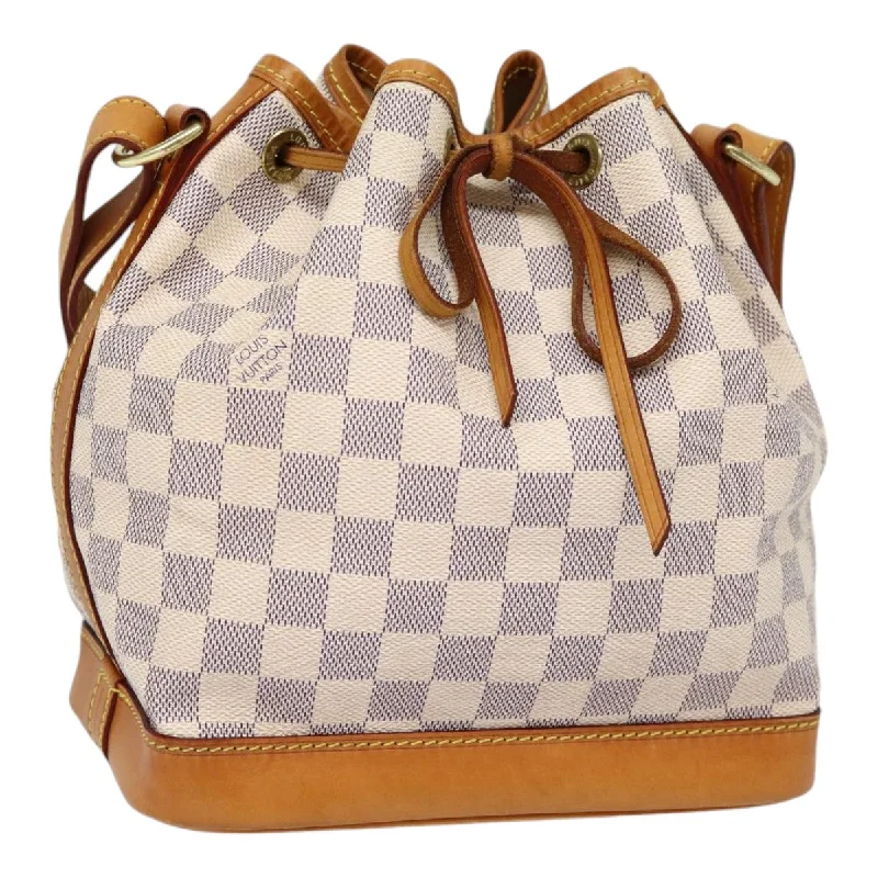 LV Holiday Edition Bag -LOUIS VUITTON Damier Azur Noe BB Shoulder Bag N41220 LV Auth 88438