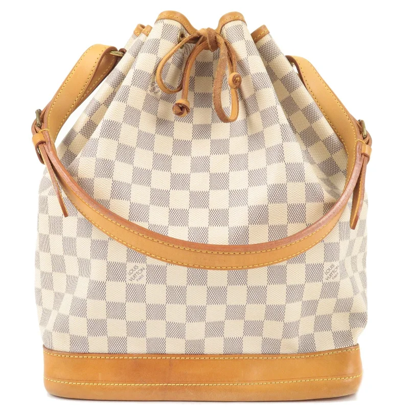 LV Valentine’s Day Bag -Louis Vuitton Damier Azur Noe Shoulder Bag N42222