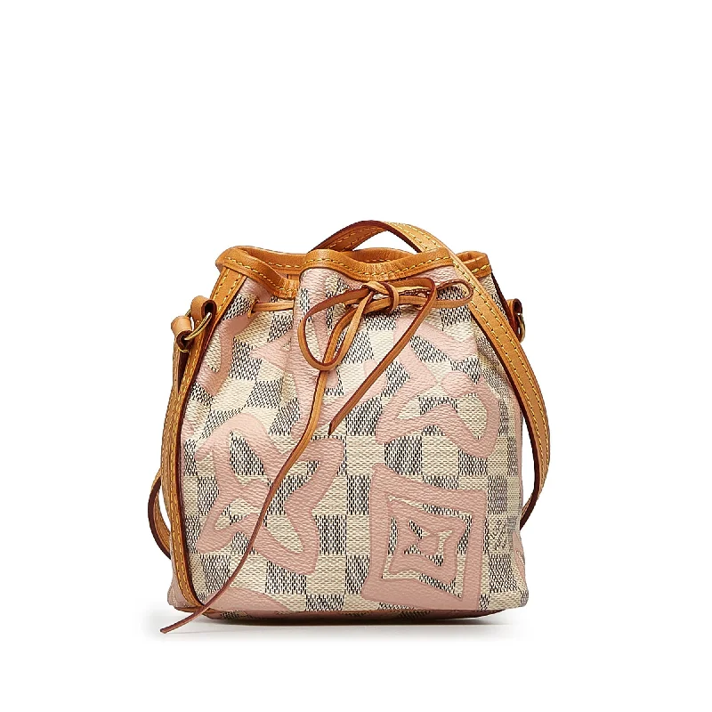 LV Collector’s Item Bag -LOUIS VUITTON Damier Azur Tahitienne Nano Noe Bucket Bag