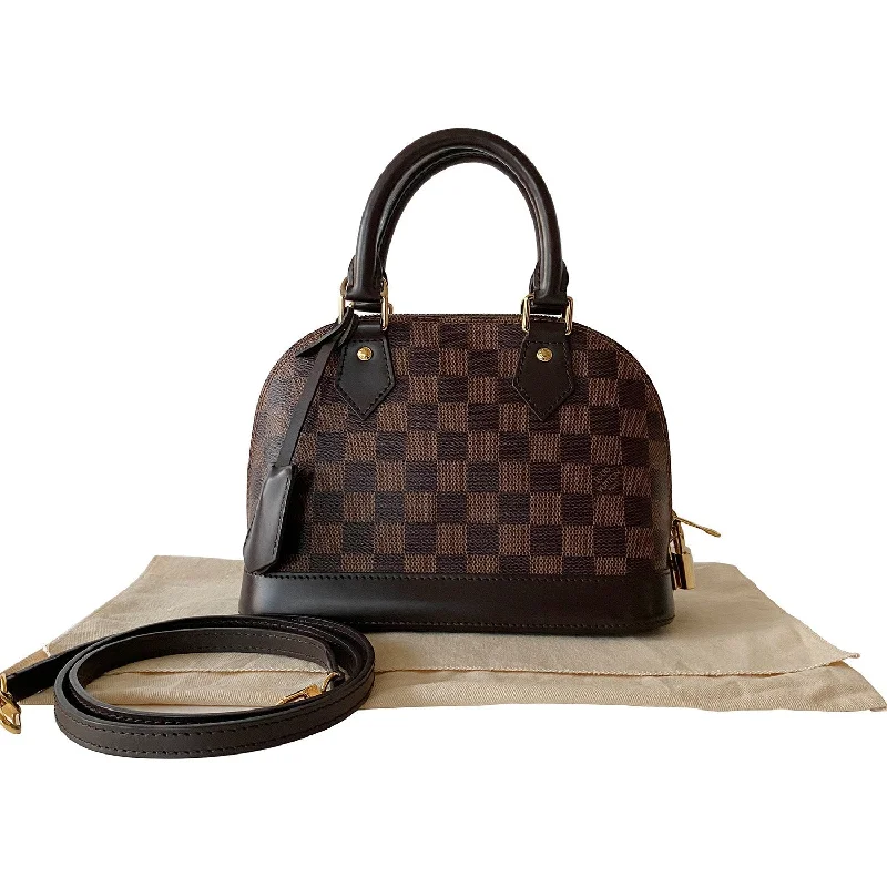 LV Retro-Inspired Bag -Louis Vuitton Damier Ebene Alma BB