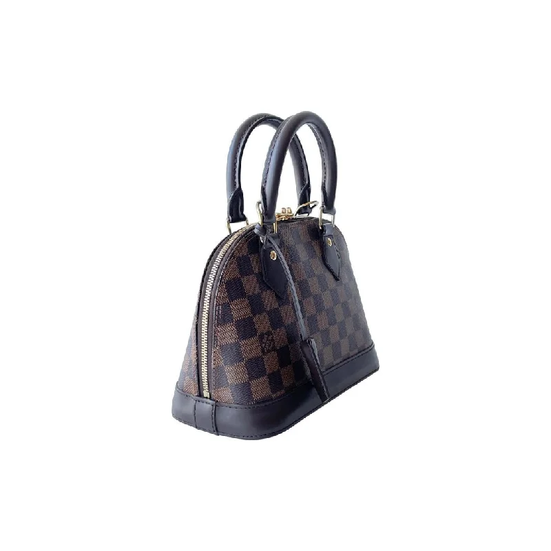 LV Chic Minimalist Bag -Louis Vuitton Damier Ebene Alma BB