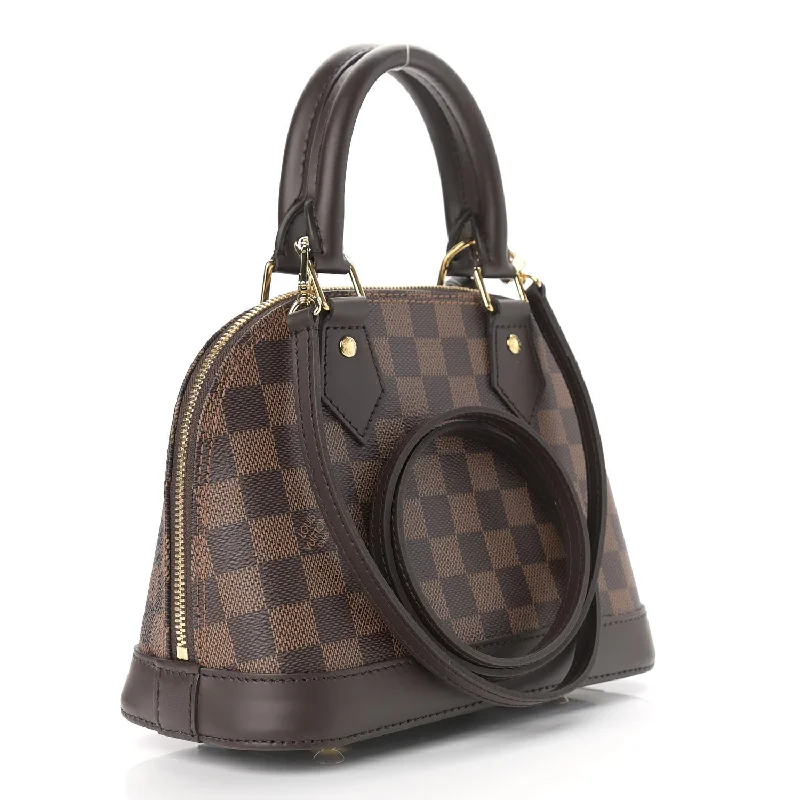 LV Birthday Gift Bag -LOUIS VUITTON DAMIER EBENE ALMA BB