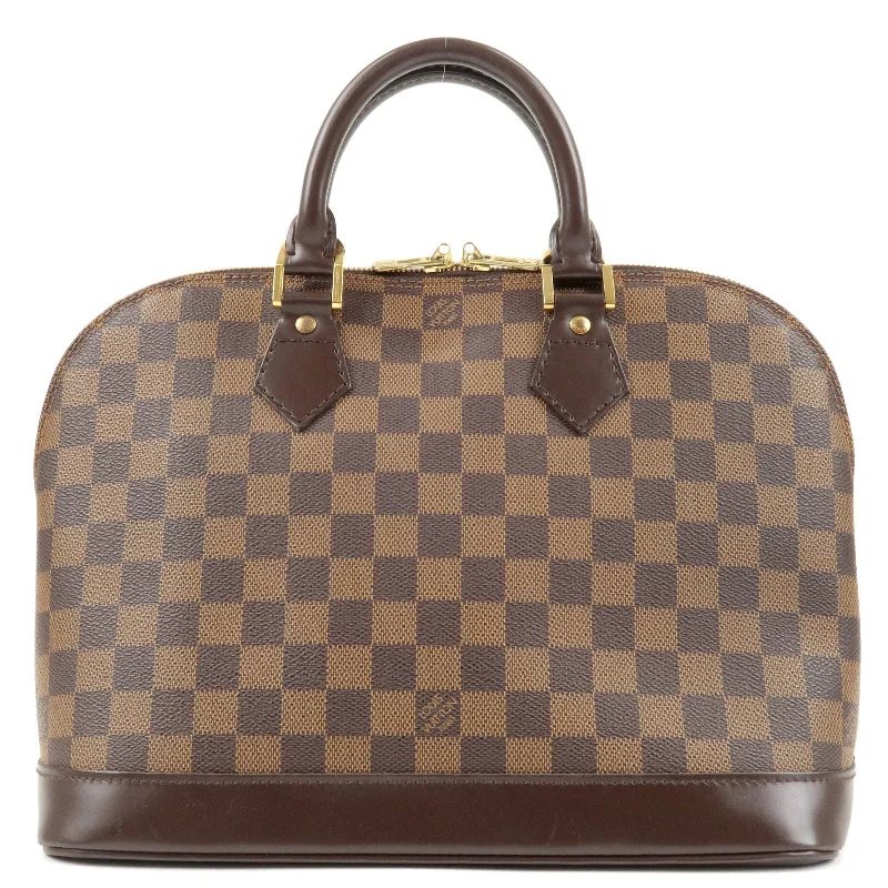 LV High Society Bag -Louis Vuitton Damier Ebene Alma PM Hand Bag N51131