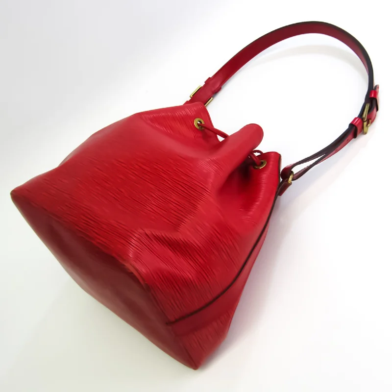 LV Zip-Around Bag -Louis Vuitton Epi Petit Noe M44107 Women's Shoulder Bag Castilian Red