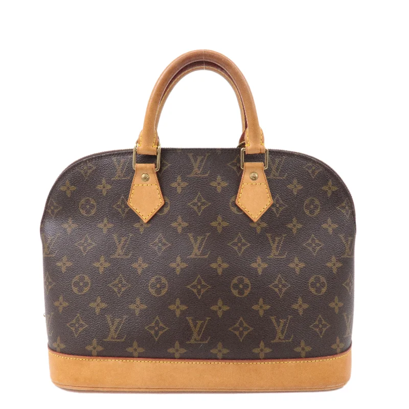 LV Summer Bag -Louis Vuitton Monogram Alma Hand Bag Brown M51130