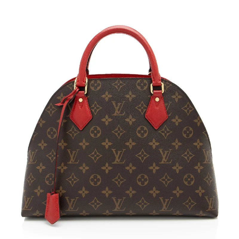 LV Interwoven Chain Bag -Louis Vuitton Monogram Canvas Alma BNB Satchel (SHF-snjbXM)